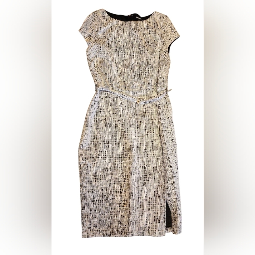 Express Black and White Women's Dress